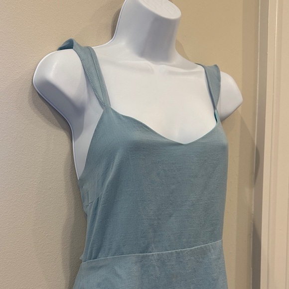 Fore Light Blue Sleeveless Dress- large - Picture 3 of 8